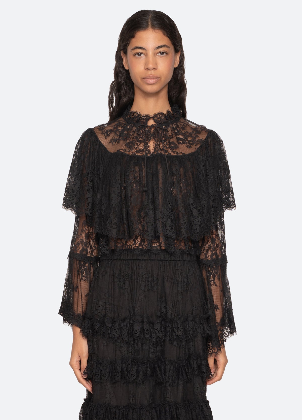 black-holden blouse-front view