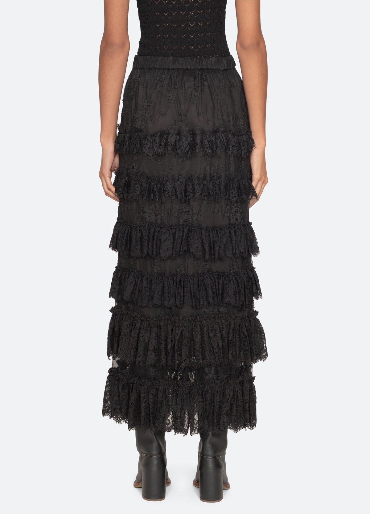 black-holden skirt-back view - 3