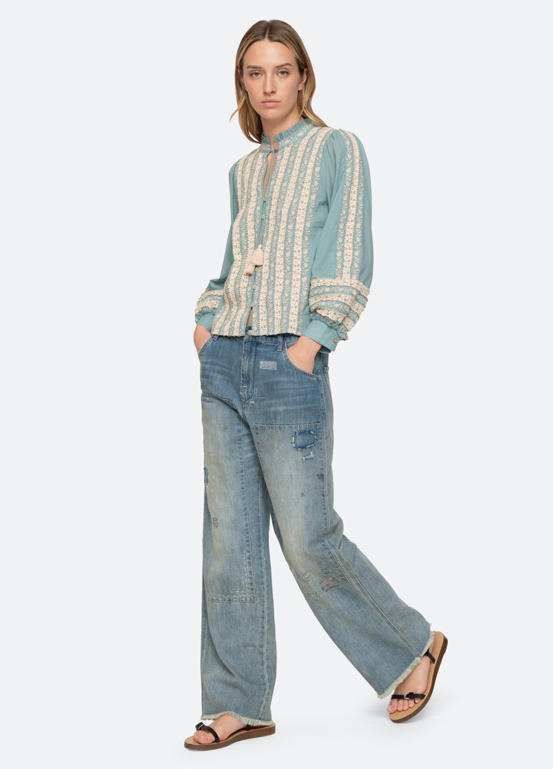 sky-kirsten  l/s top-full body view - 6