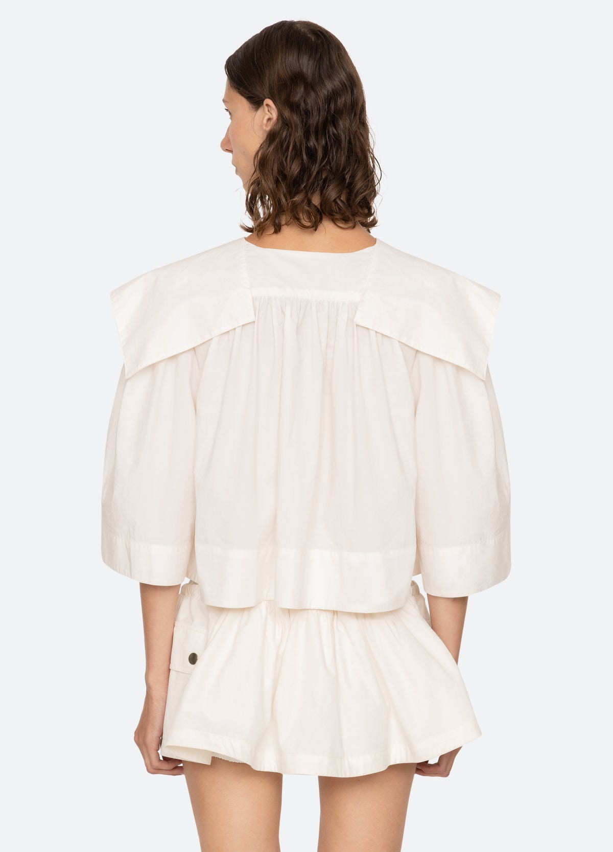 cream-lois top-back view - 2