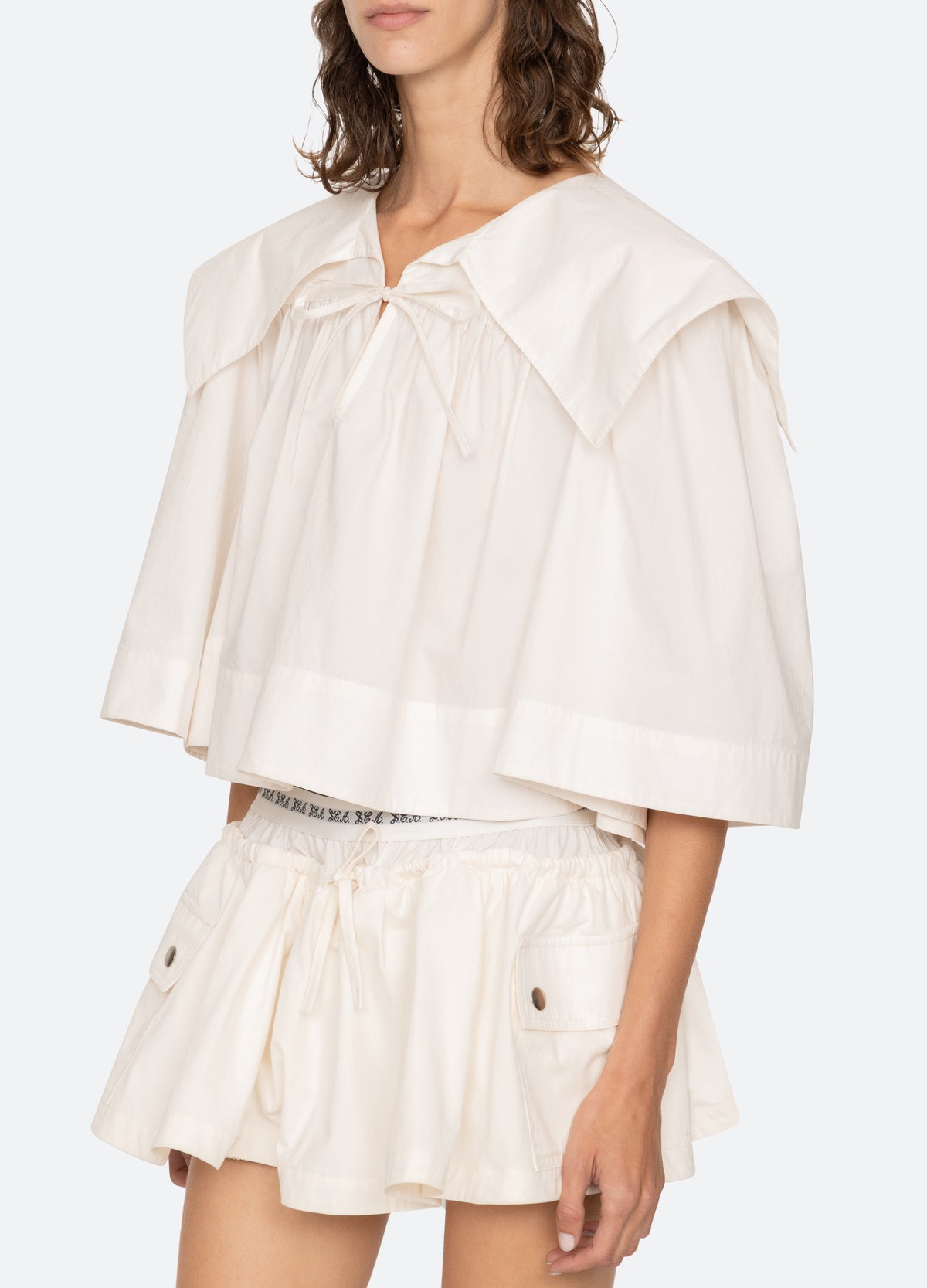 cream-lois top-detail view - 5