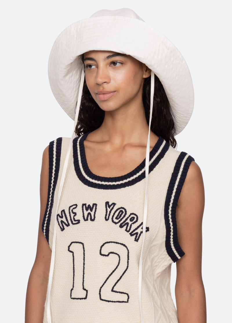 cream-lois hat-three quarter view - 5