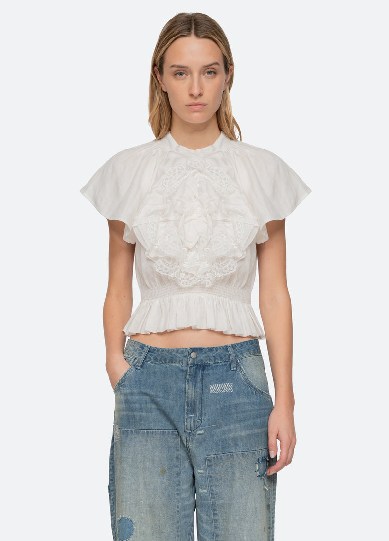 white-holden top-front view - 1