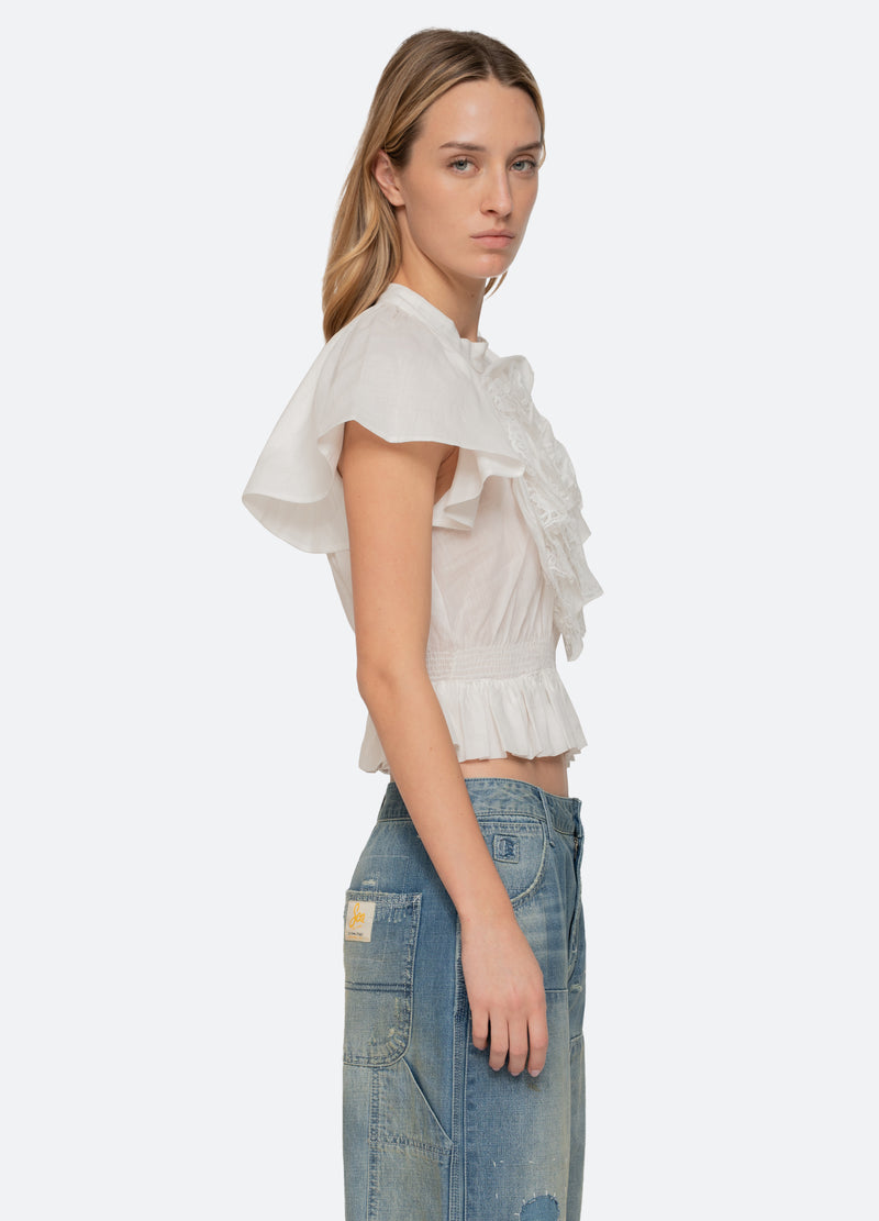 white-holden top-side view - 3