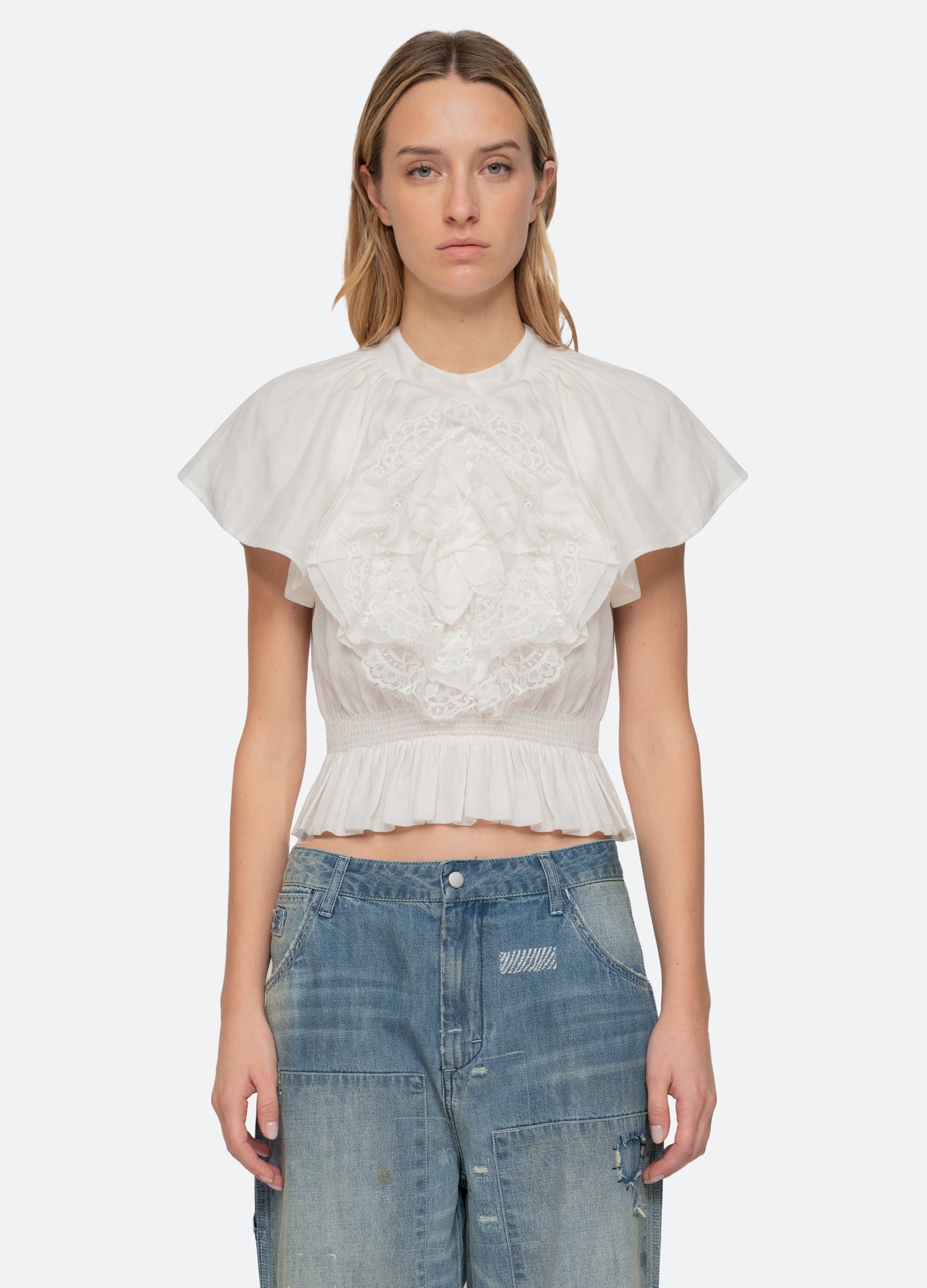 white-holden top-front view 2 - 5