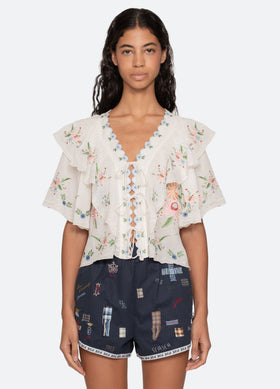 Serafina S/S Top