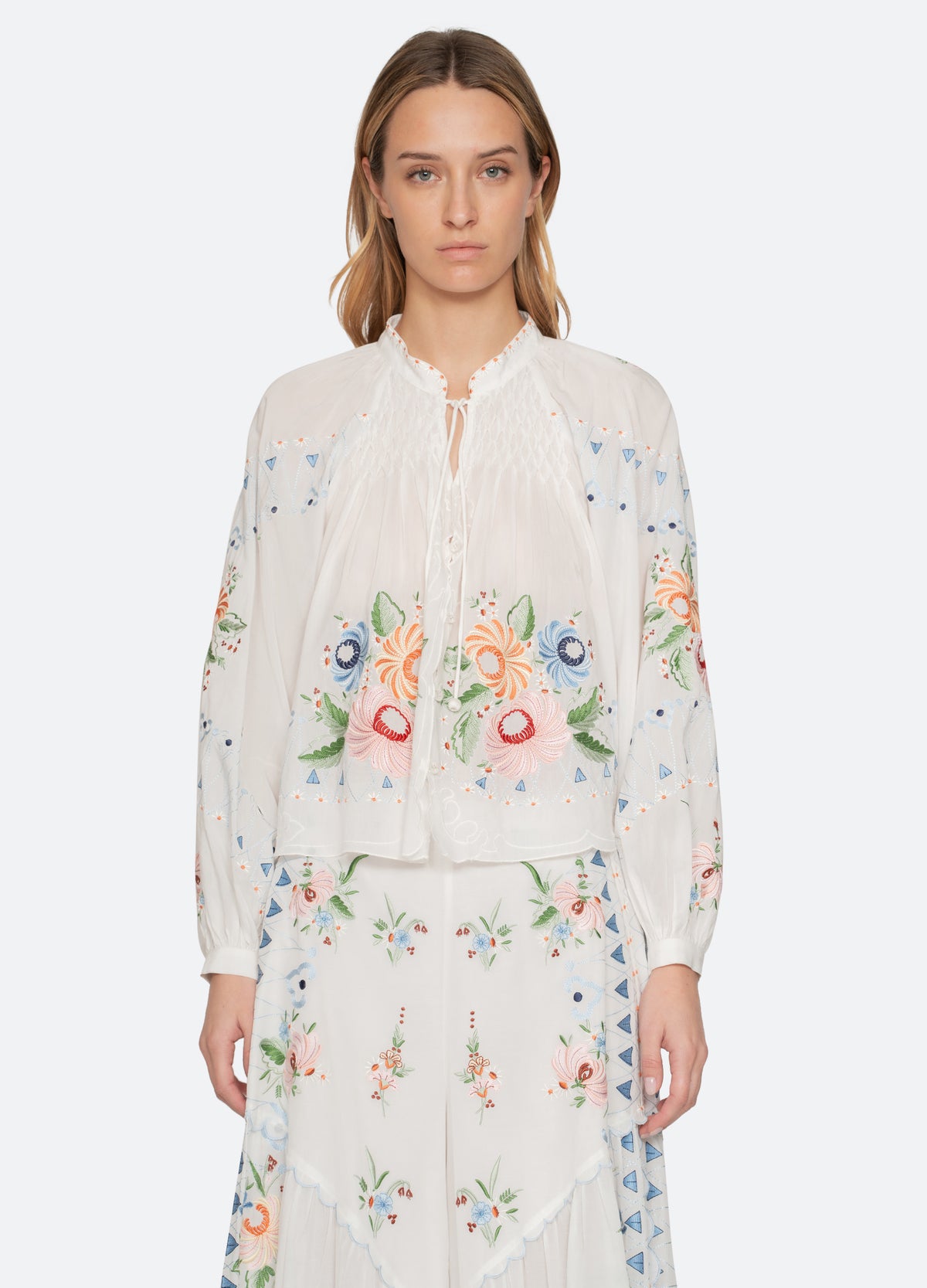 cream-serafina top-front view