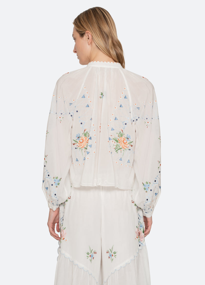 cream-serafina top-back view - 4