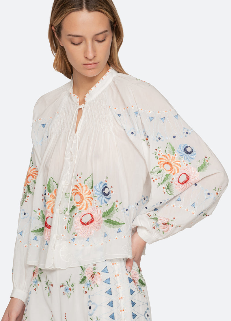 cream-serafina top-detail view - 7