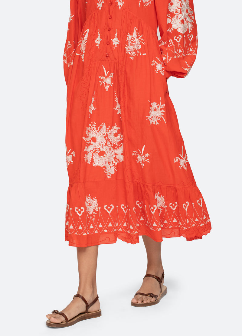 poppy-serafina dress-detail view 2 - 17