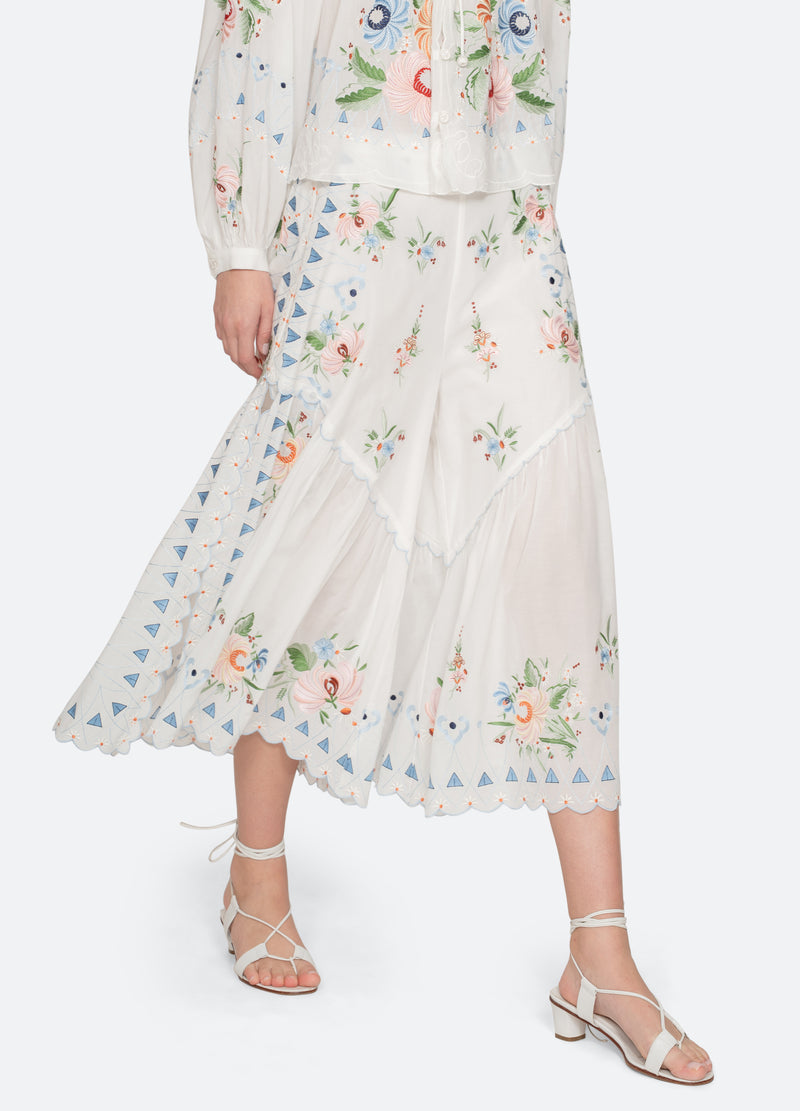 cream-serafina pants-walking view 2 - 8