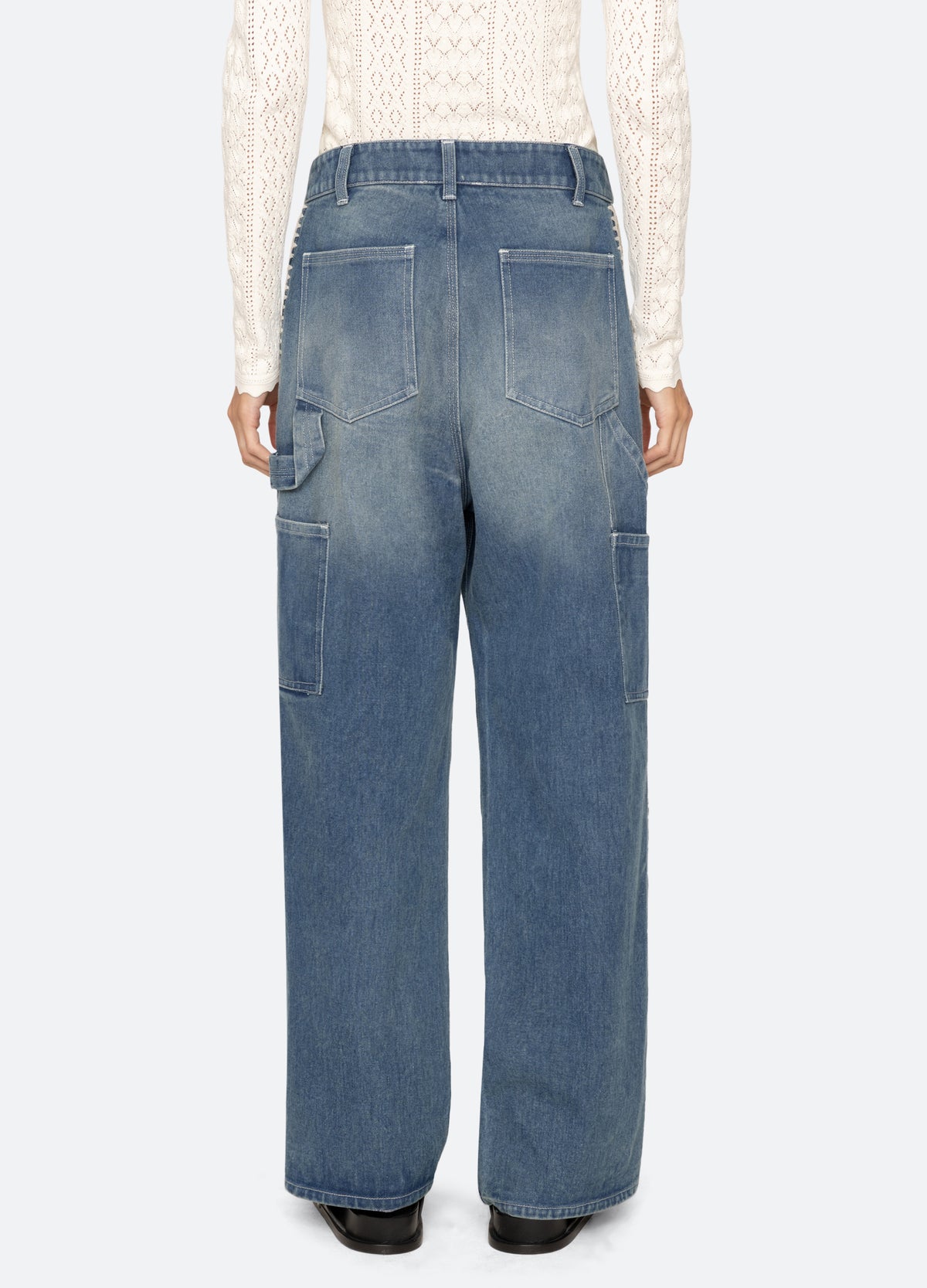 blue-stasia jeans-back view - 5