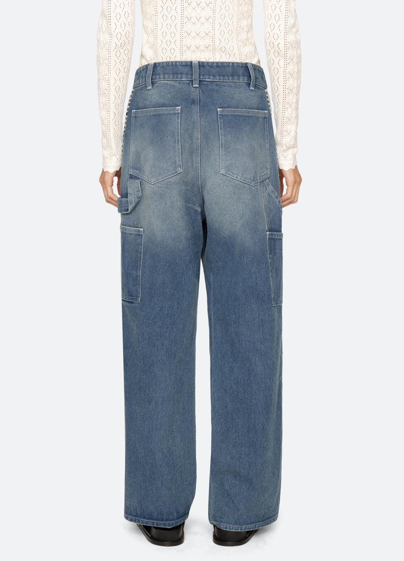 blue-stasia jeans-back view - 5