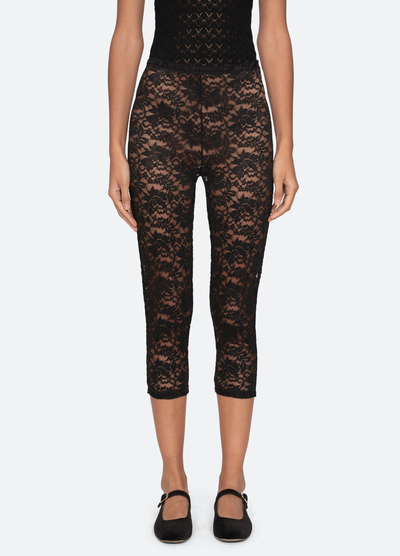 black-lilian capri-front view - 1