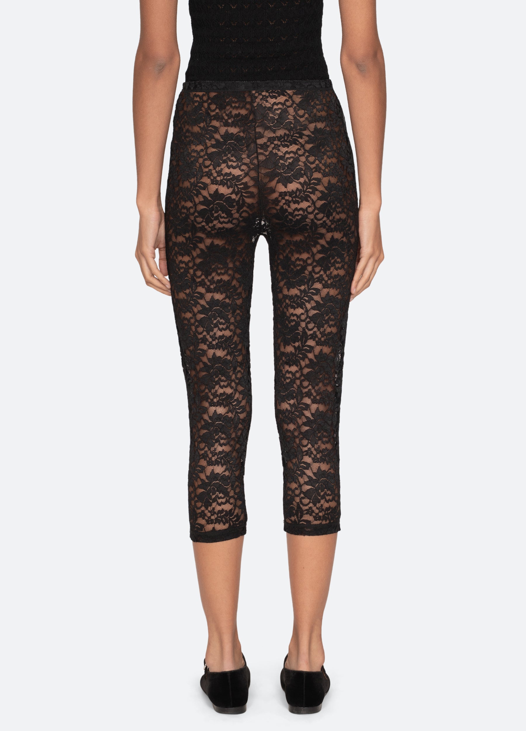 パンツ smyeon Antique lace capri pants Lilian Capri – Sea, New York