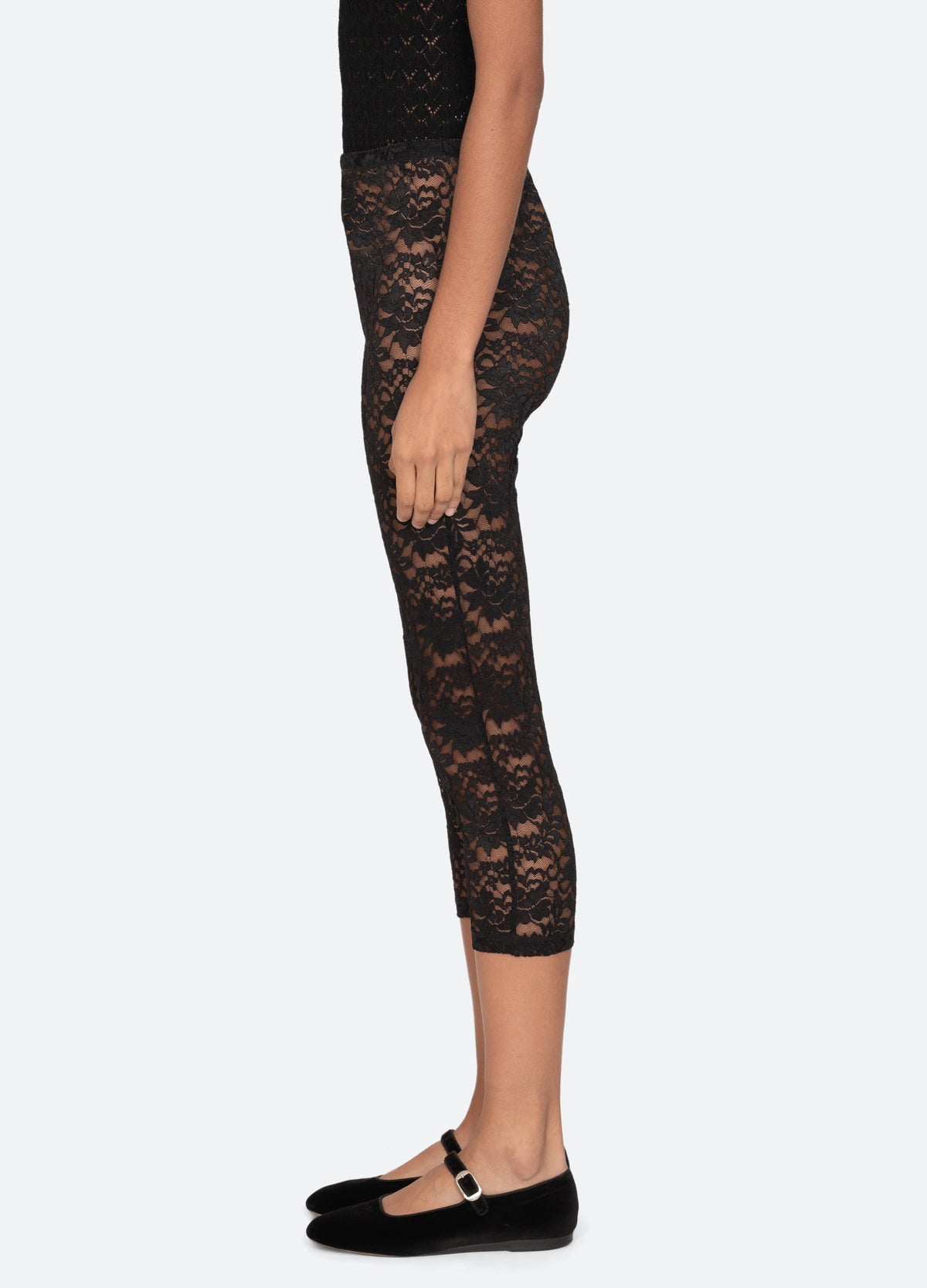 black-lilian capri-side view - 4