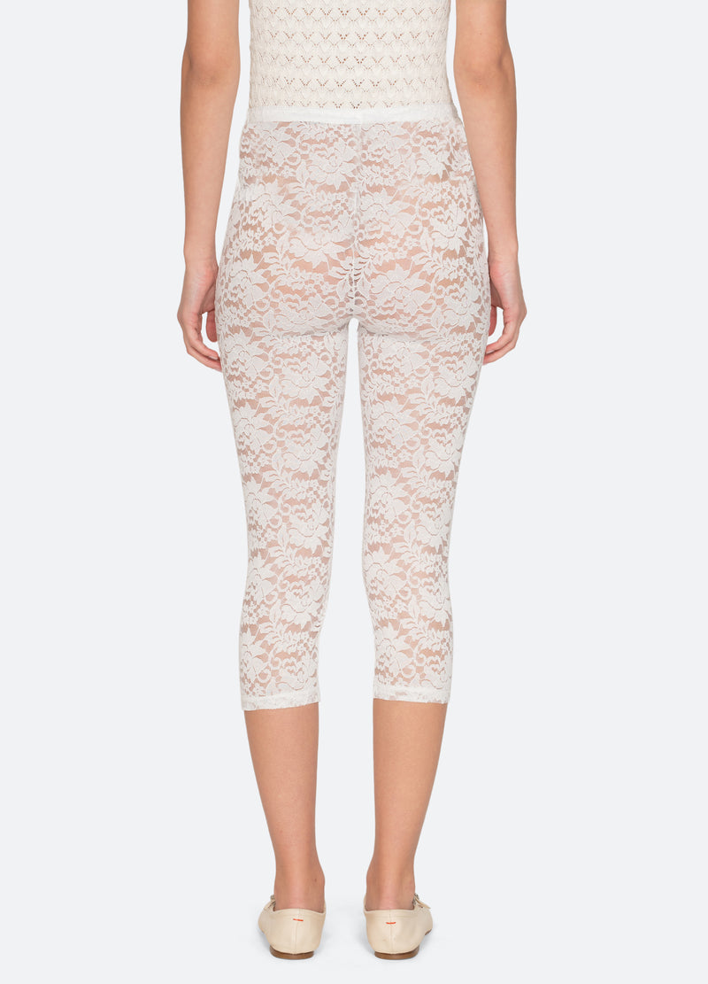 cream-lilian capri-back view - 8