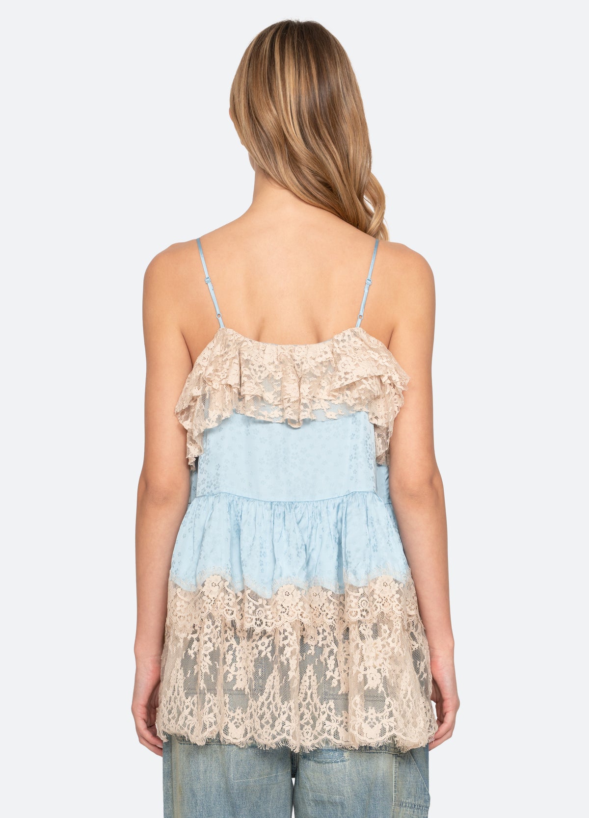 blue-ethel tunic top-back view - 3