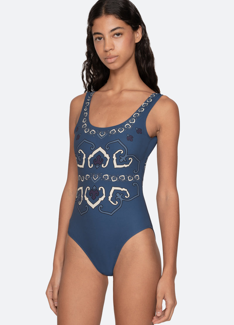 navy-blaise one piece-detail view - 8