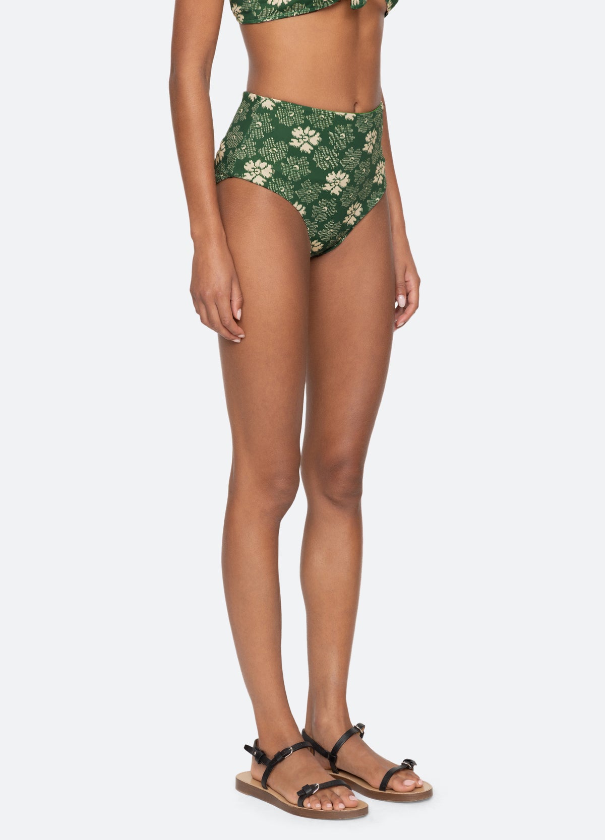 green-gloria bikini bottom-three quarter view - 5