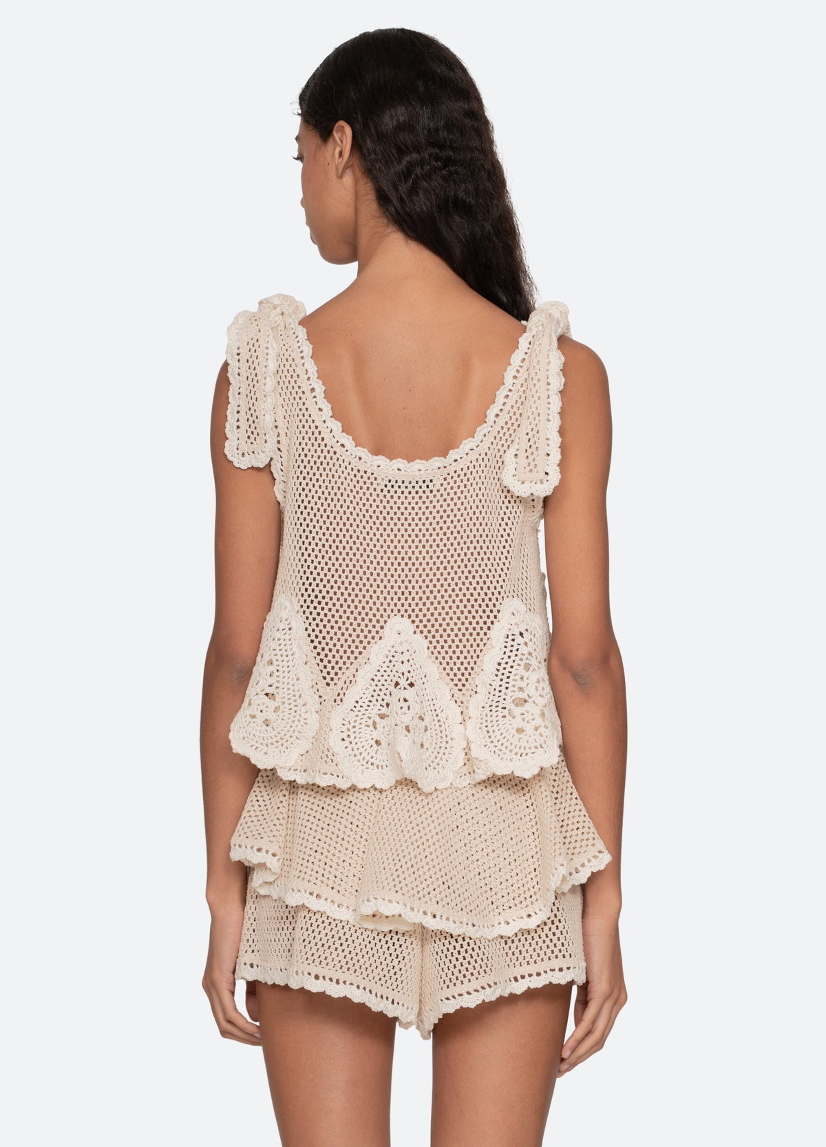 cream-madelyn tank-back view - 3