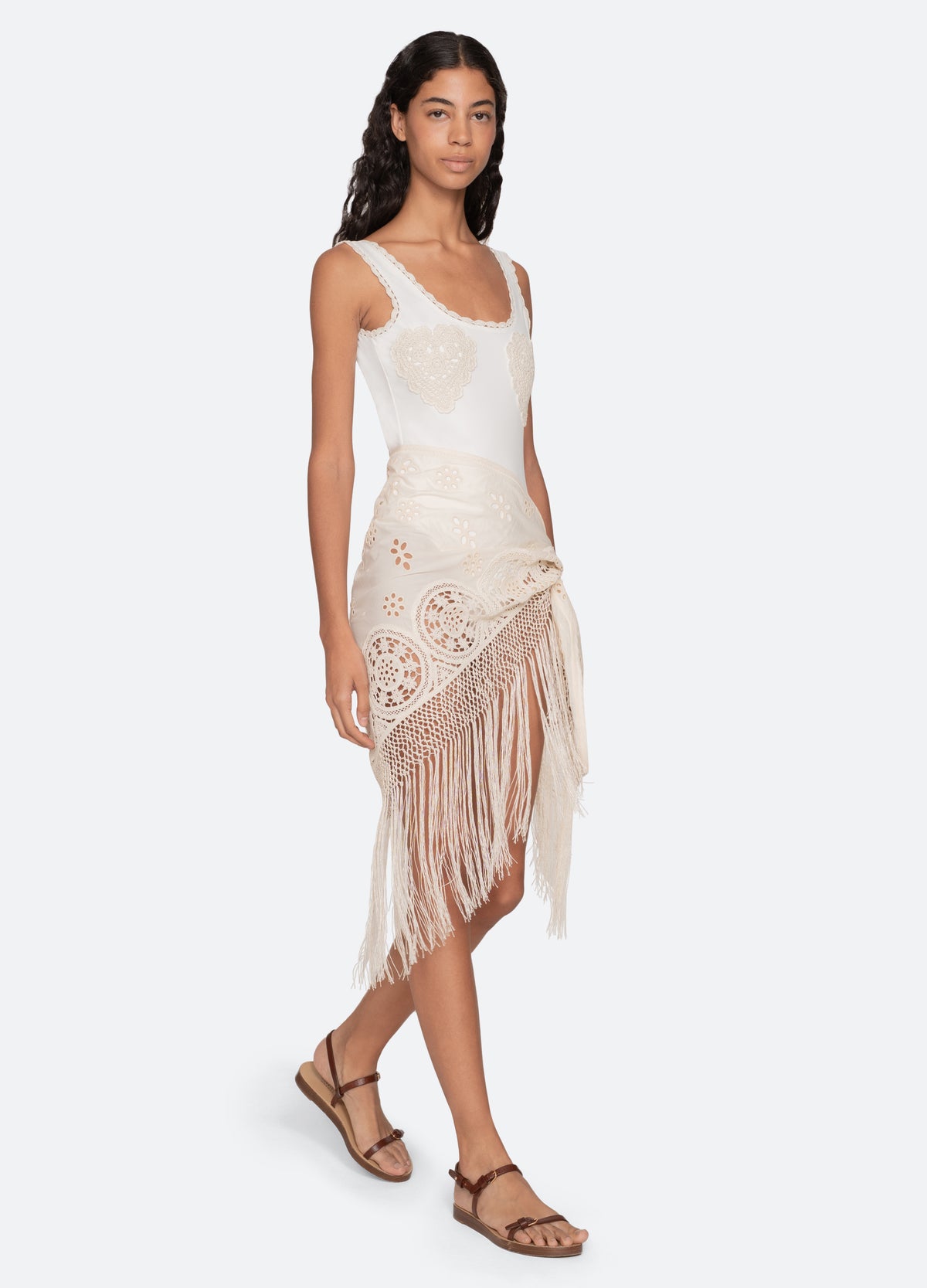 cream-madelyn pareo-full body view - 2