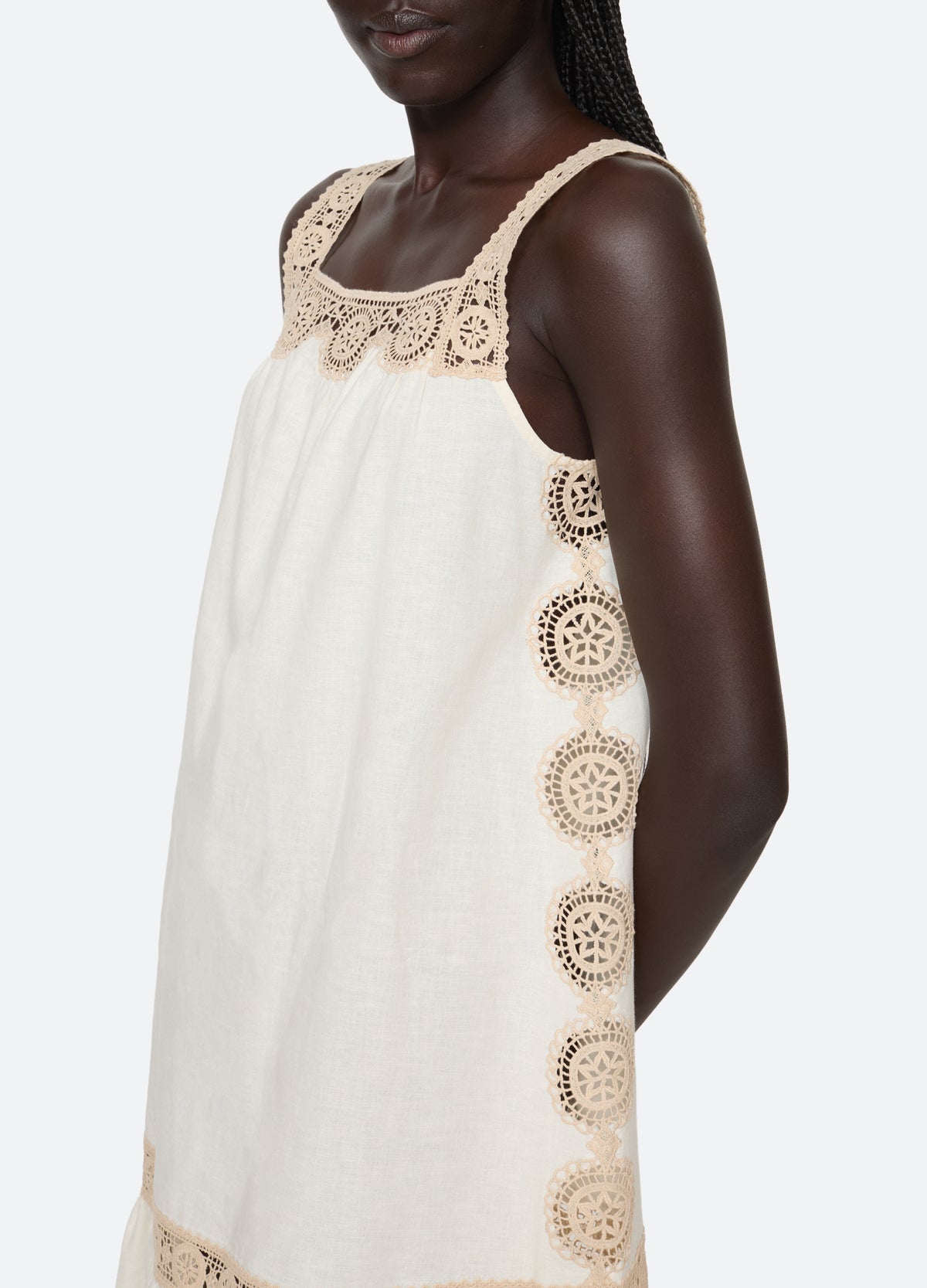 ecru-niamh dress-detail view - 6