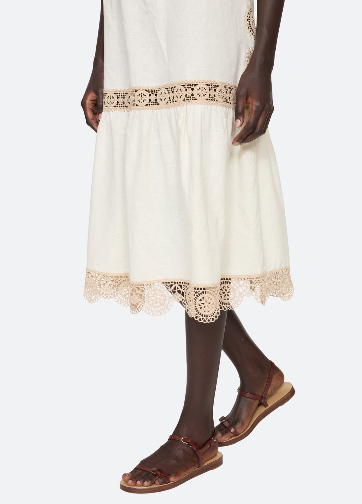 ecru-niamh dress-detail view - 7