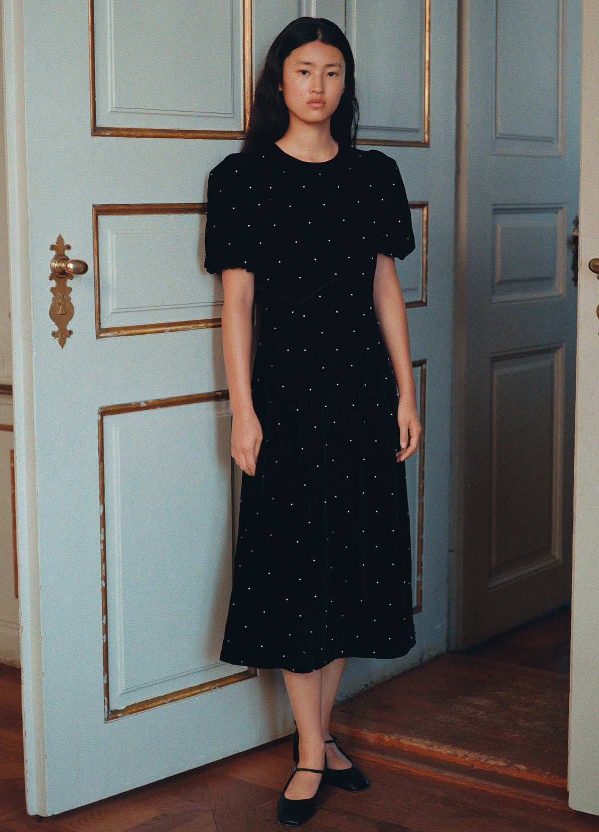 black-alberta s/s dress-editorial view - 2