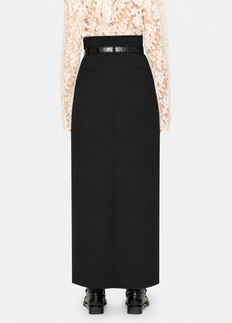 black-remi skirt-back view - 6