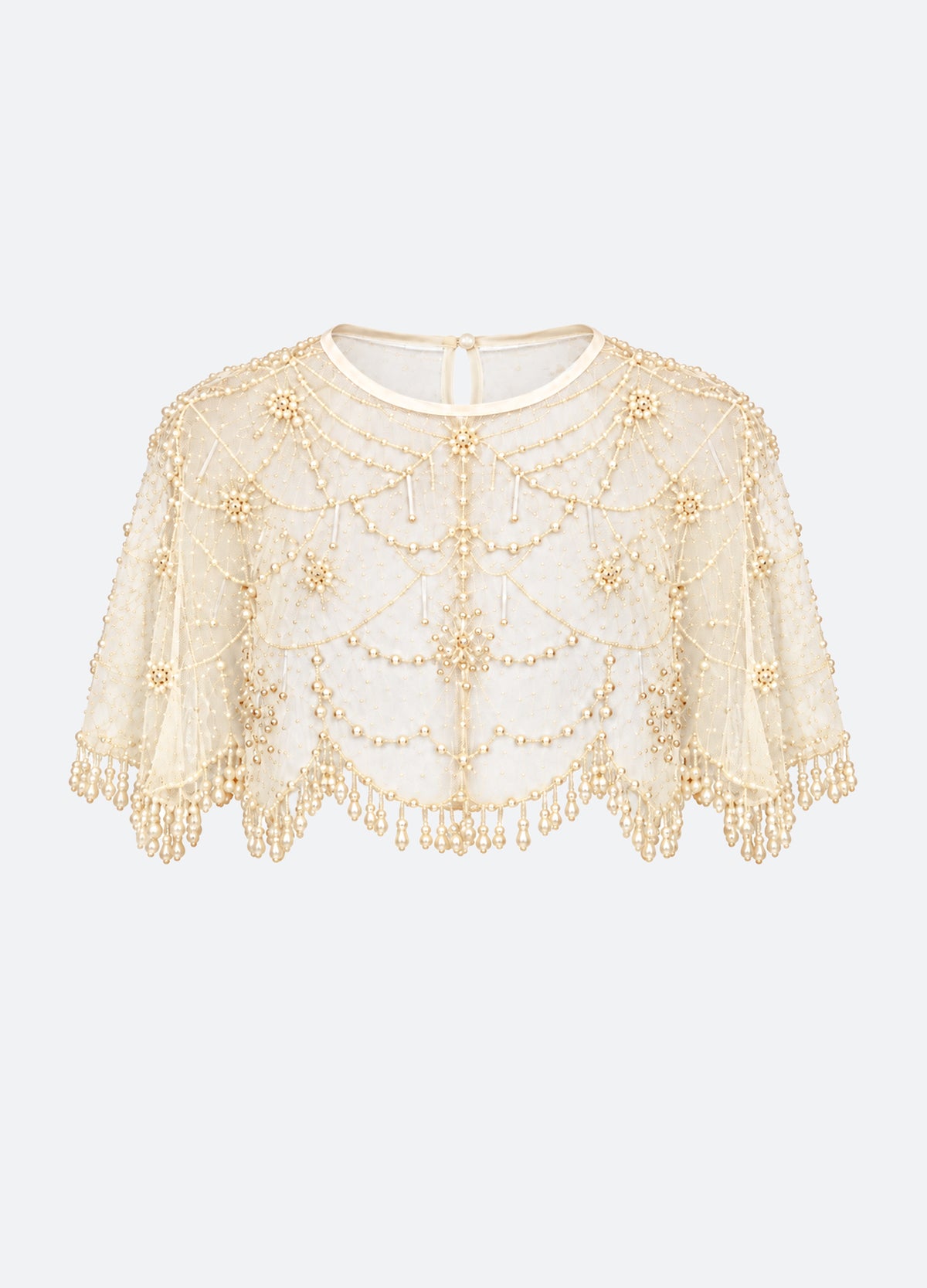 cream-grace collar-flat view