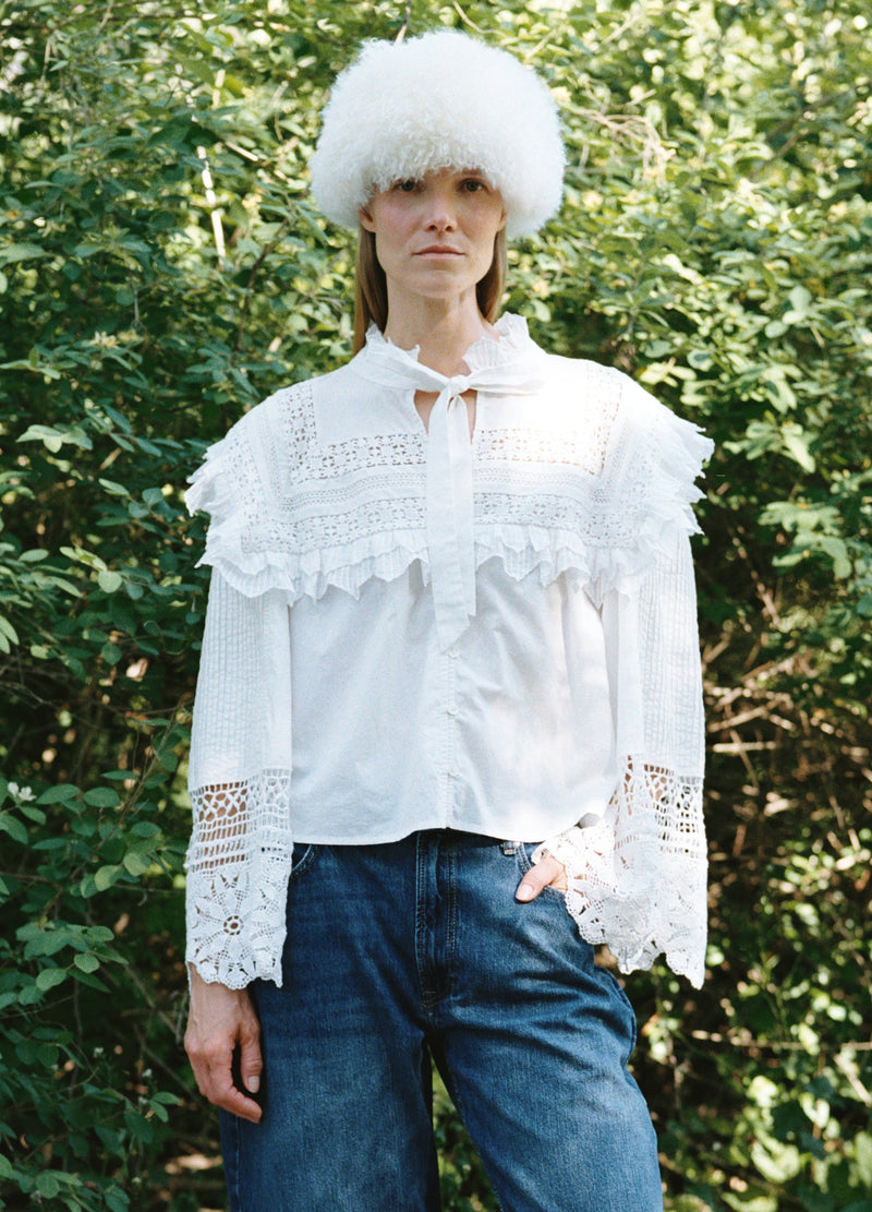 white-honore top-editorial view - 2