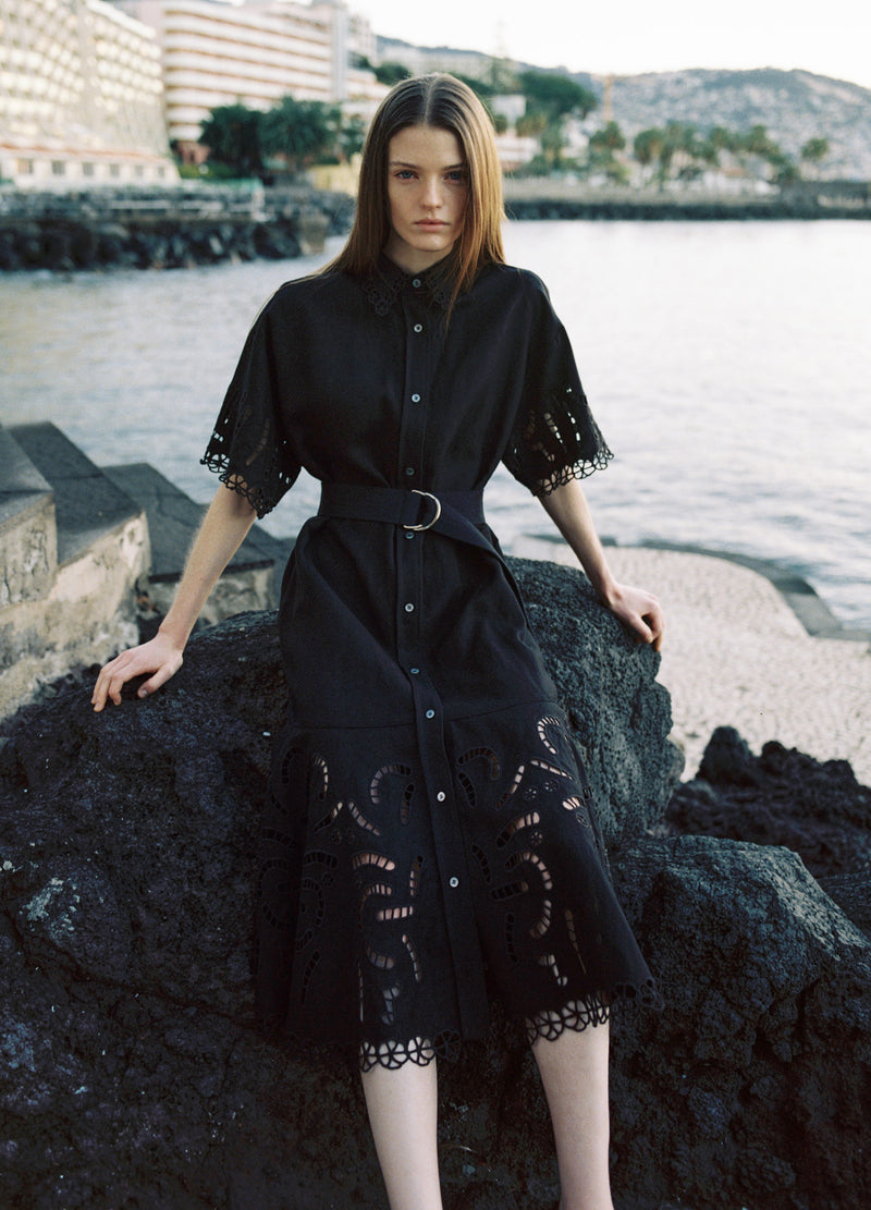 black-marja shirt dress-editorial view - 7