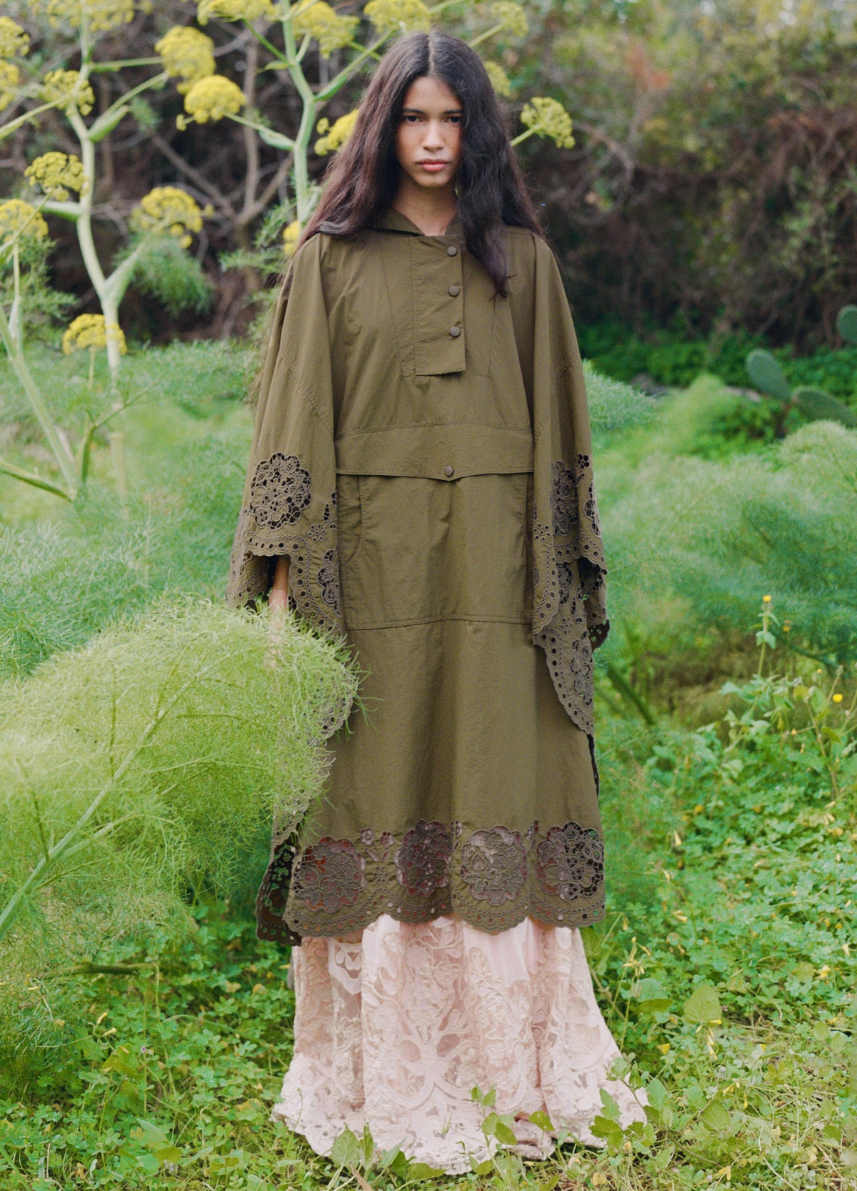 olive-vittoria anorak-editorial view - 2