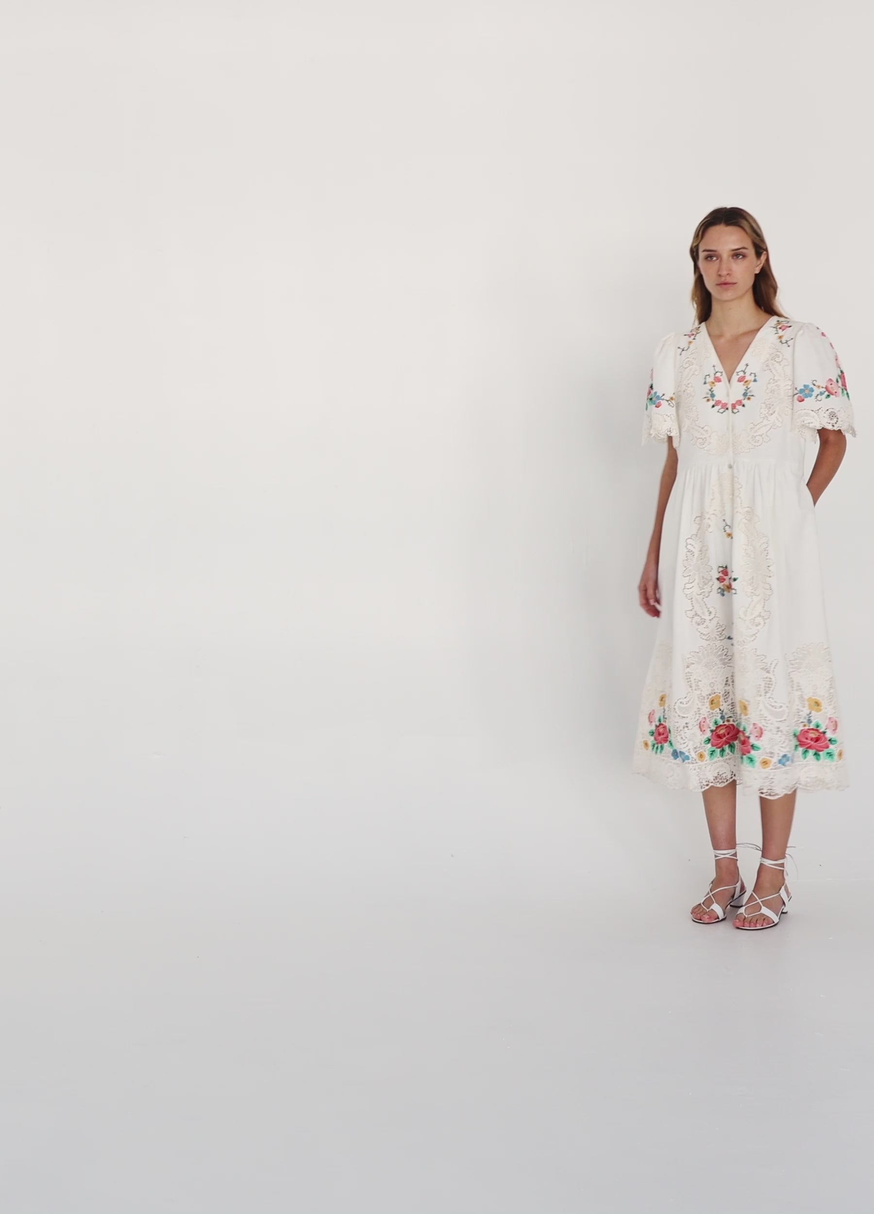 Astrid S/S Dress – Sea, New York