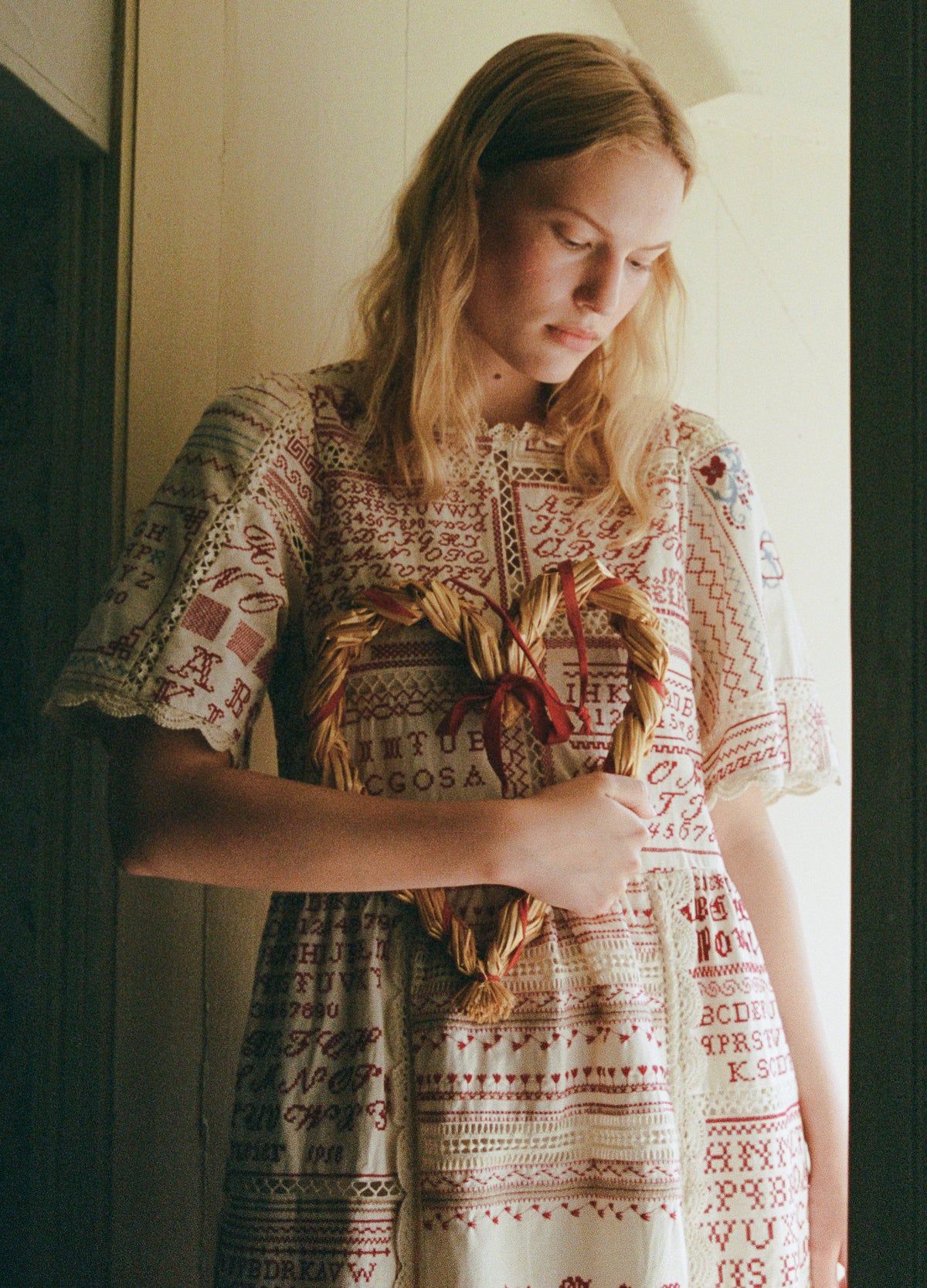 cream-kit dress-editorial view