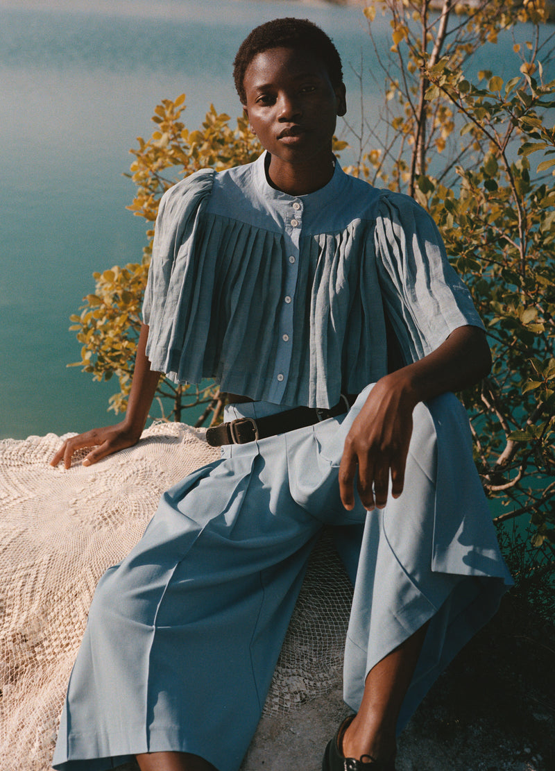 blue-solene s/s top-editorial view - 1