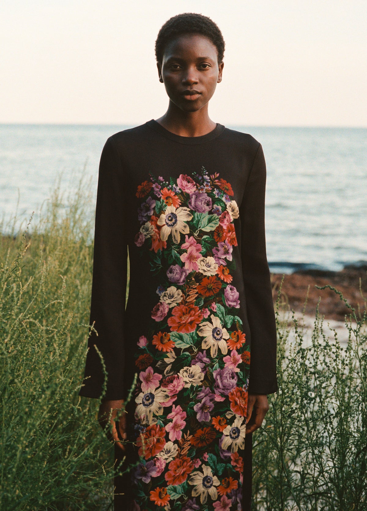 multi-viktoria l/s dress-editorial view