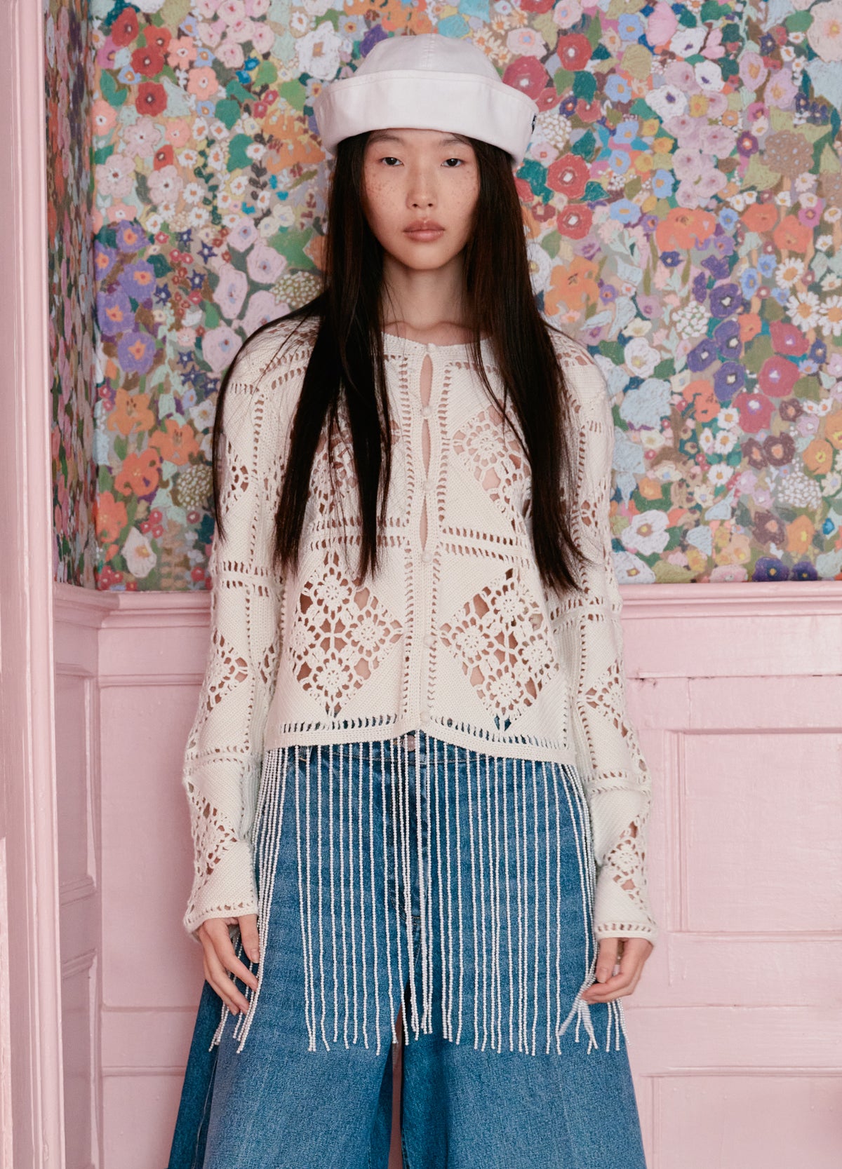 cream-danica cardigan-editorial view