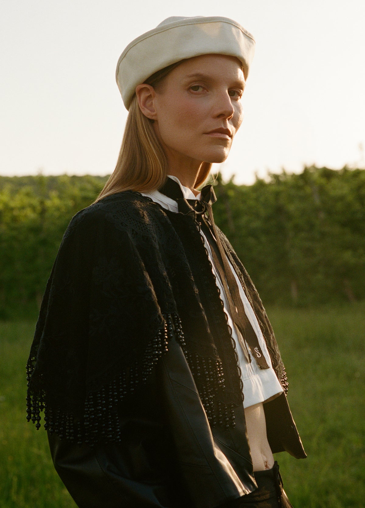 black-lisetta jacket-editorial view