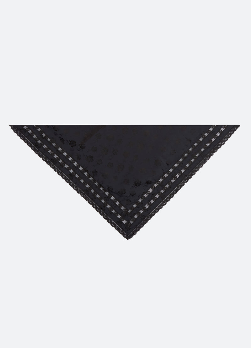 black-kathleen scarf-feature view - 2