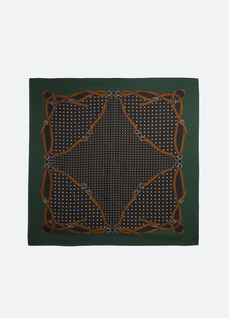 green-campbell scarf-full view - 3