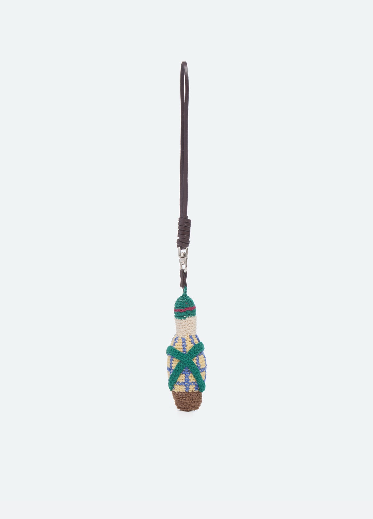 green-liana bag charm-back view - 3