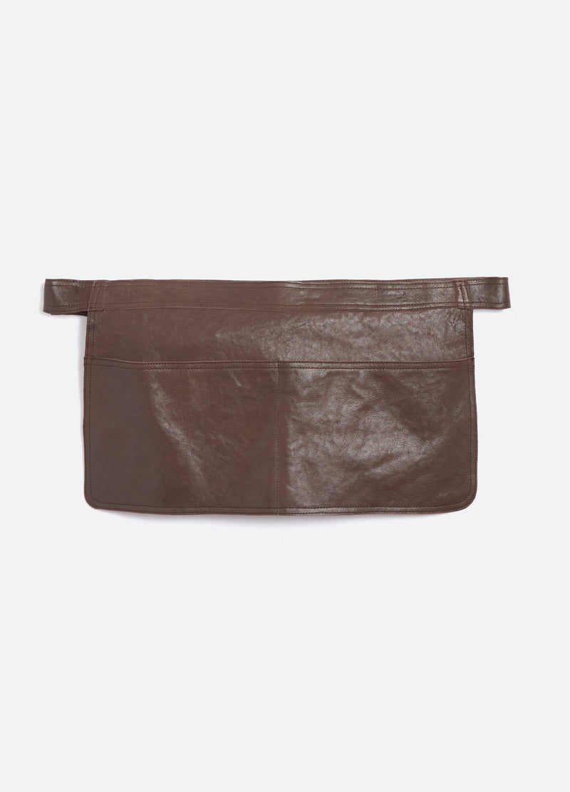 brown-mathias apron-flat view - 2