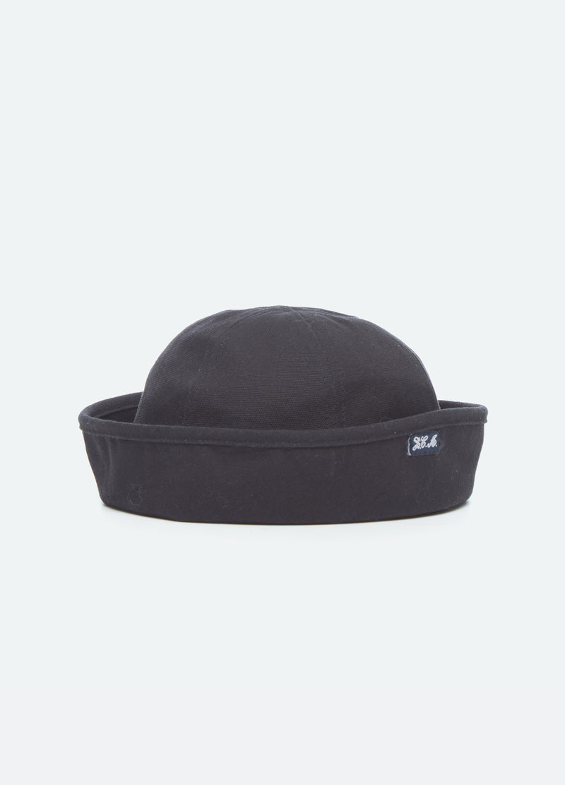 black-saylor hat-flat view - 1
