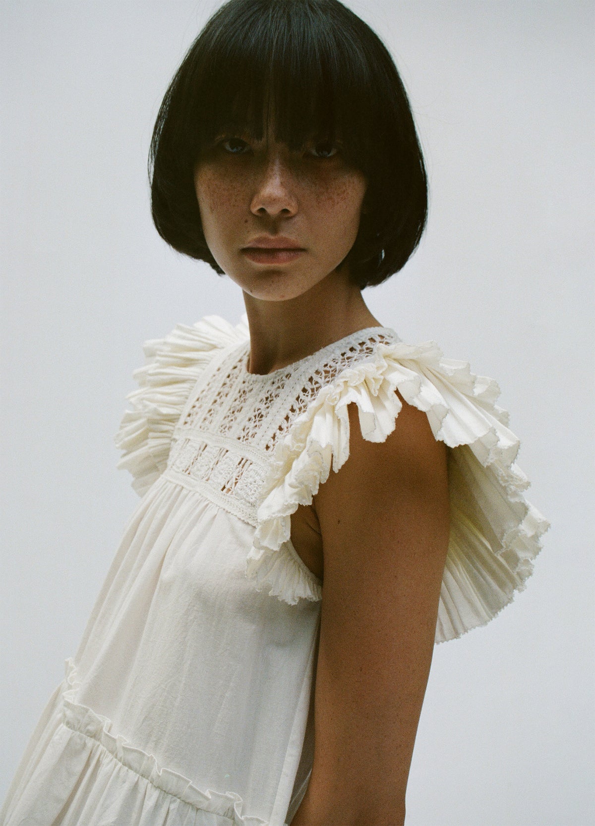 cream-thora tunic-editorial view - 2