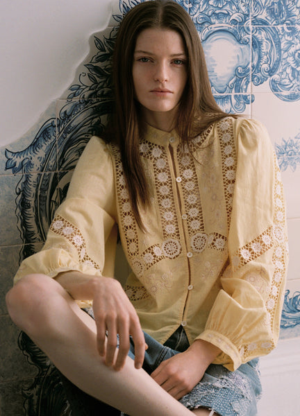 Vesna S/S Top – Sea, New York
