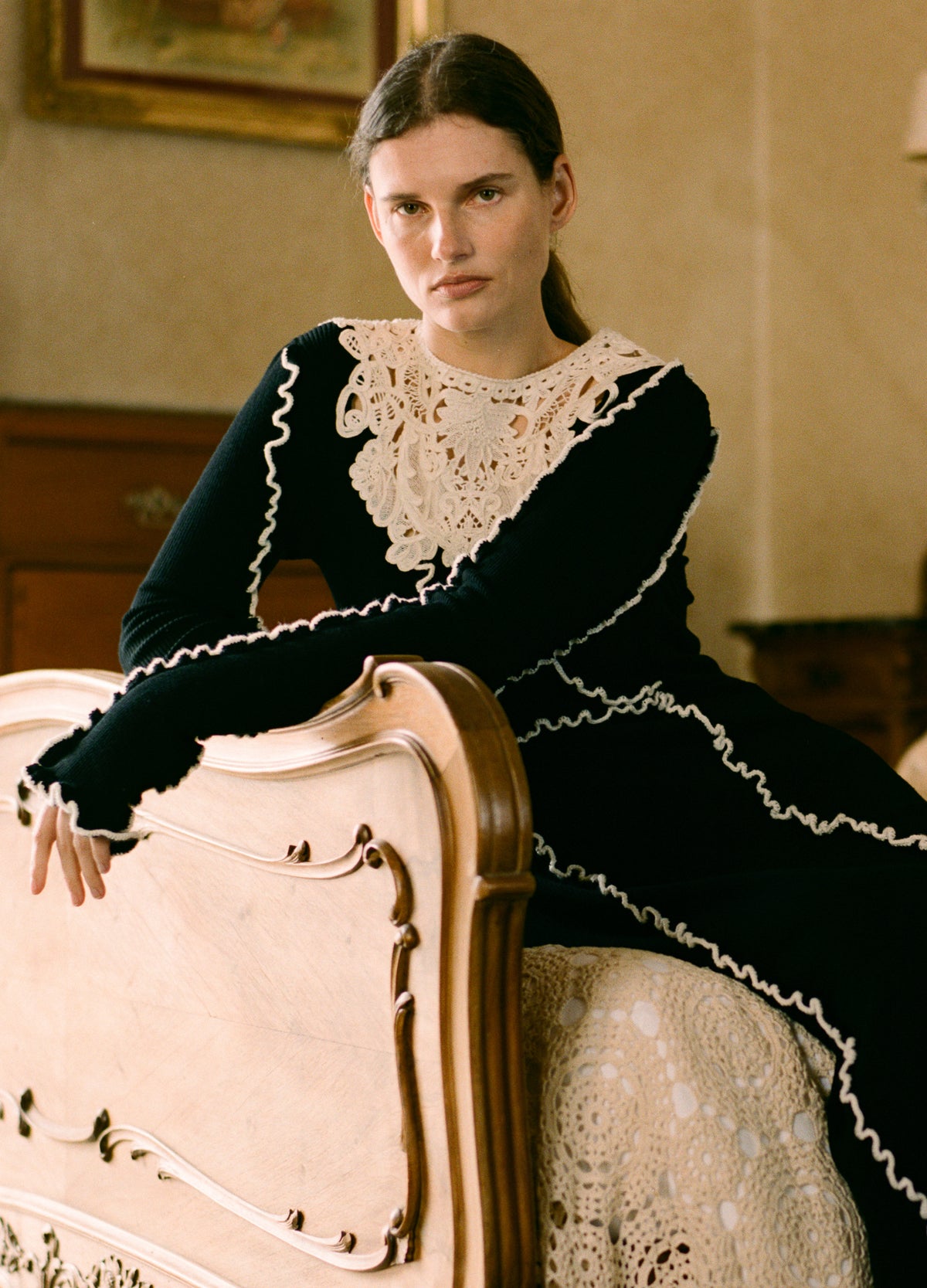 black-vania dress-editorial view