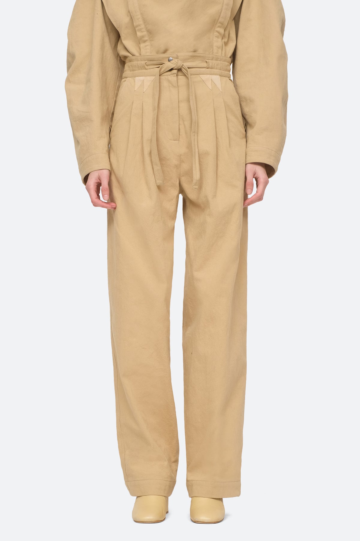 sand-therese pants-front view - 5