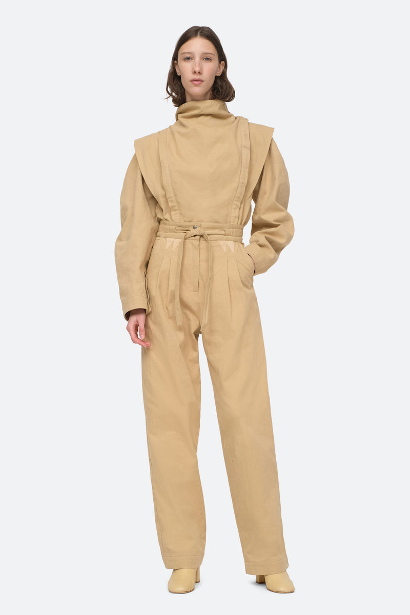 sand-therese pants-full body view - 7